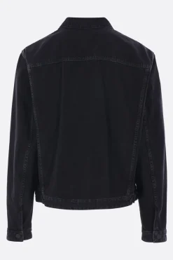 giubbotto oversize in denim