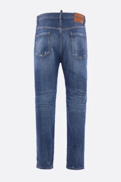 jeans 642 in denim distressed