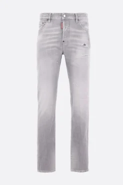 jeans 642 in denim distressed