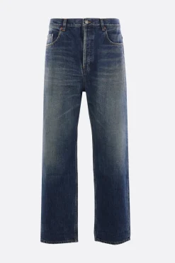 jeans a gamba dritta in denim