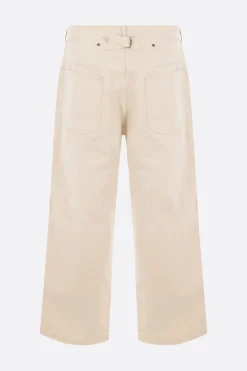 jeans a gamba dritta in denim