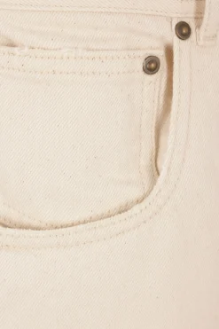 jeans a gamba dritta in denim