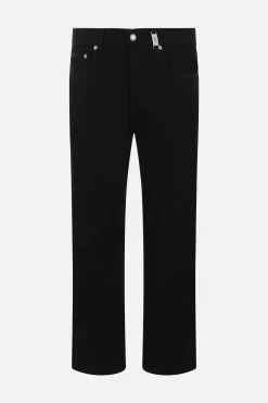 jeans a gamba dritta in denim