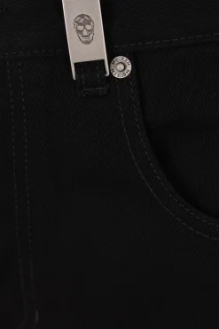 jeans a gamba dritta in denim