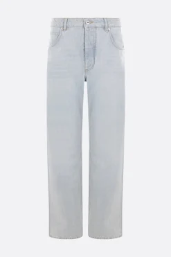 jeans a gamba dritta in denim