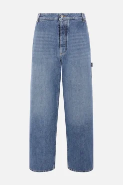 jeans cargo in denim