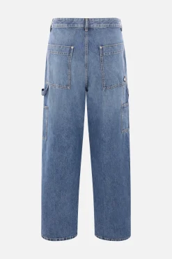 jeans cargo in denim