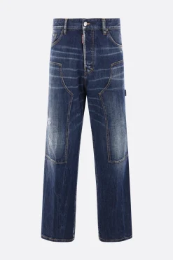 jeans Carpenter in denim distressed