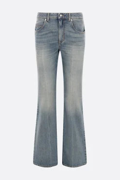 jeans flare in denim