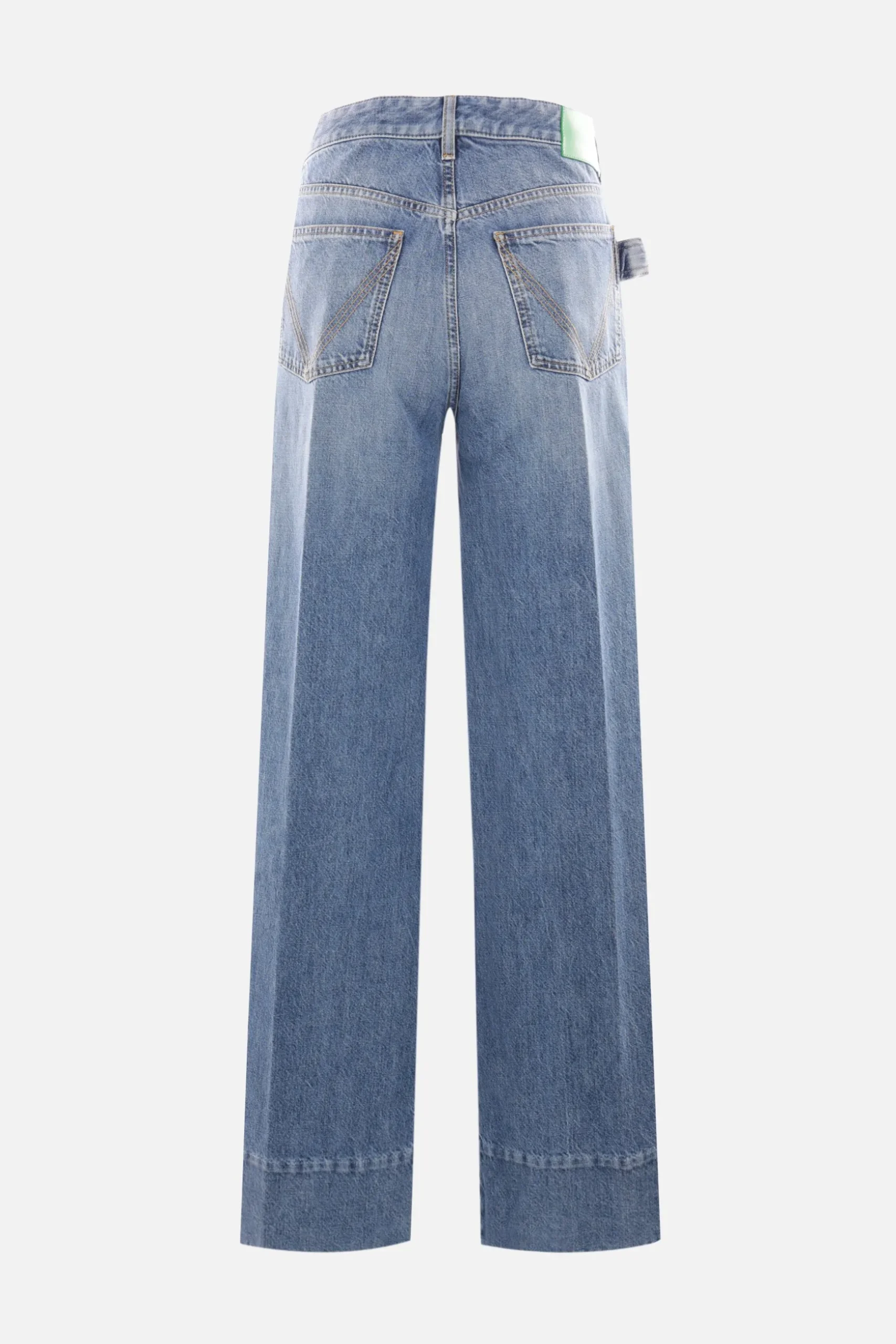 jeans flare in denim