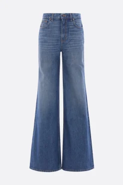 jeans flare in denim