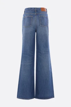 jeans flare in denim