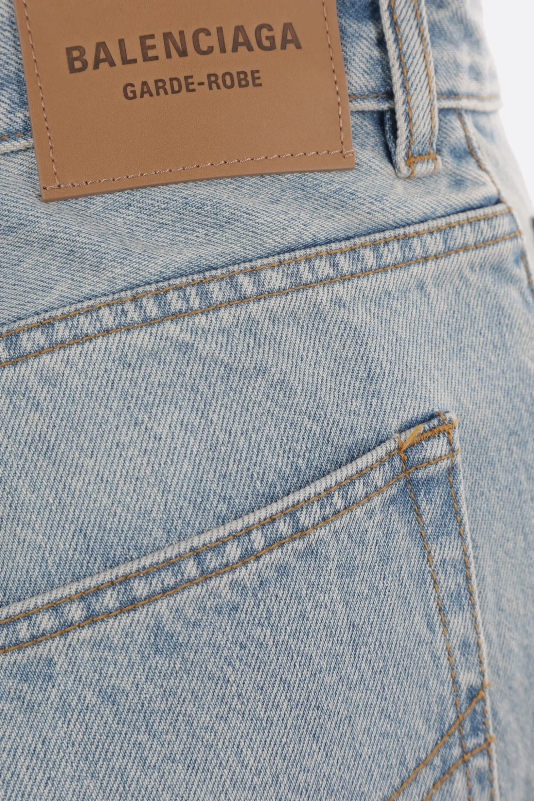 jeans flare in denim giapponese