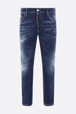 jeans Skater in denim distressed