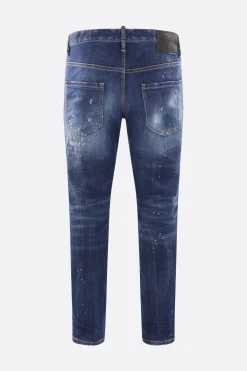 jeans Skater in denim distressed