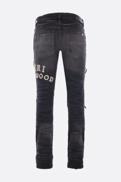 jeans skinny Amiri Hollywood Repaired in denim stretch