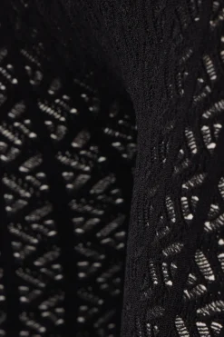 legging in pizzo geometrico