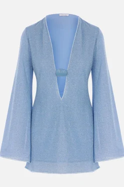 miniabito kaftano Lumière Shell in lurex