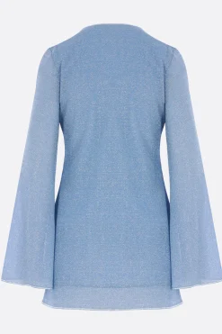 miniabito kaftano Lumière Shell in lurex