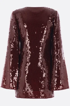 miniabito kaftano Marylin in tulle con paillettes
