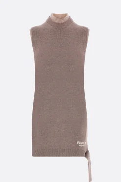 miniabito smanicato in maglia