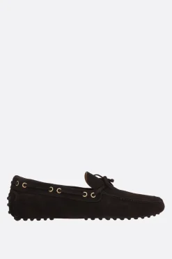 mocassino driving in suede