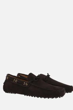 mocassino driving in suede