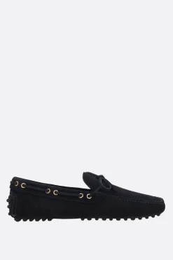 mocassino driving in suede