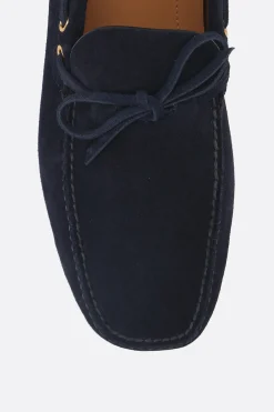 mocassino driving in suede
