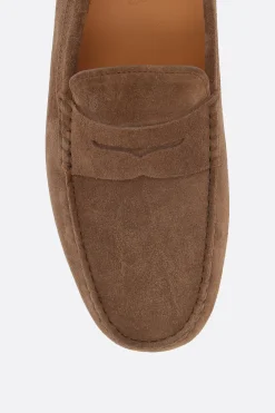 mocassino Gommino in suede