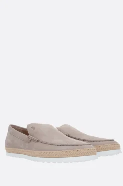 mocassino in suede