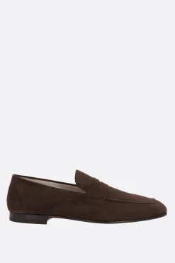 mocassino in suede