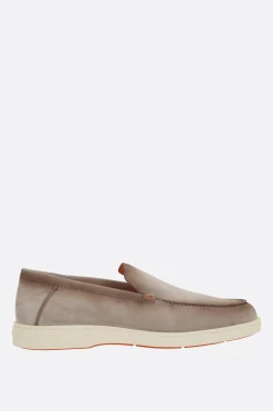 mocassino in suede
