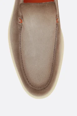 mocassino in suede