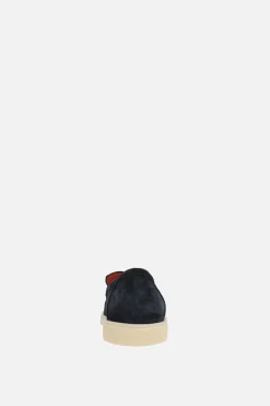 mocassino in suede