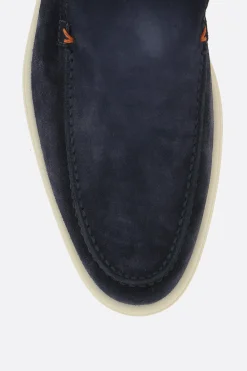 mocassino in suede