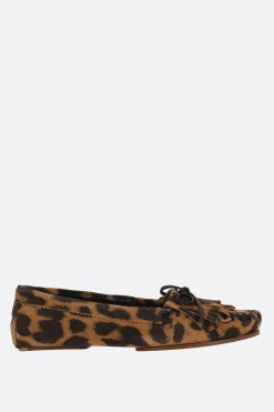 mocassino Indiana in suede stampato