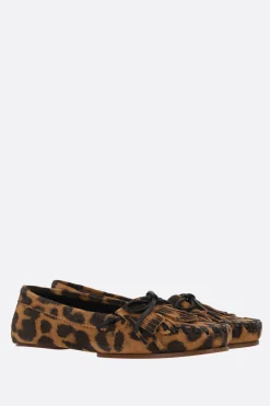 mocassino Indiana in suede stampato