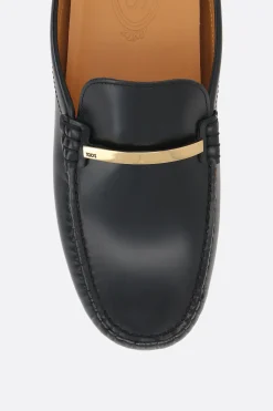 mocassino mule Gommino in pelle spazzolata