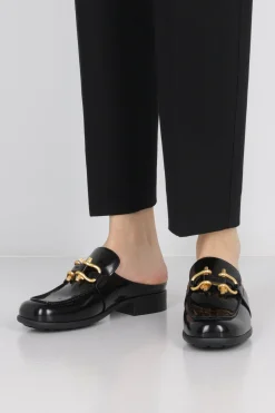 mocassino mule Monsieur in pelle lucida
