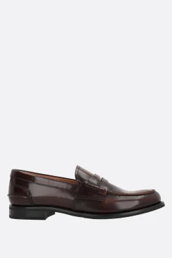 mocassino Pembrey in pelle Polished fumé