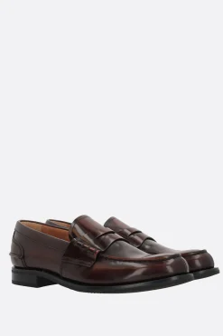 mocassino Pembrey in pelle Polished fumé