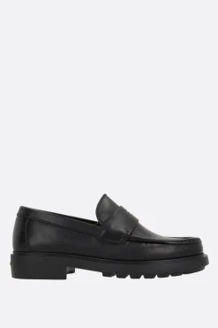 mocassino penny Donny in pelle liscia