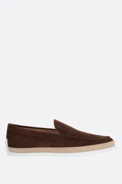 mocassino slip-on in suede