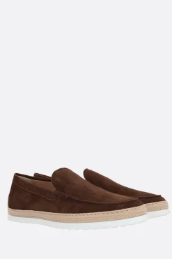 mocassino slip-on in suede