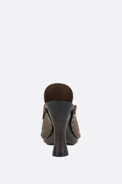 mule Potter in pelle liscia