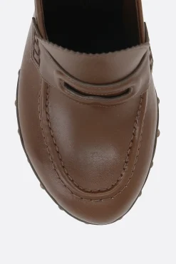 mule Potter in pelle liscia