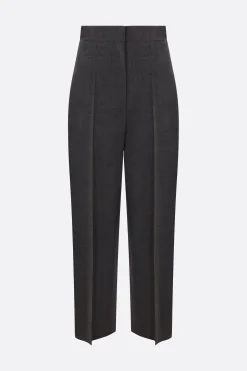 pantalone a gamba ampia Gordon in lana