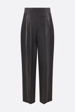 pantalone a gamba ampia Gordon in lana