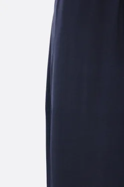 pantalone a gamba ampia Sofia in raso